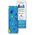 Lenticular Book Mark 122mil (1.875" x 5.5") Full Color Custom 3D Imprint on front Black on back